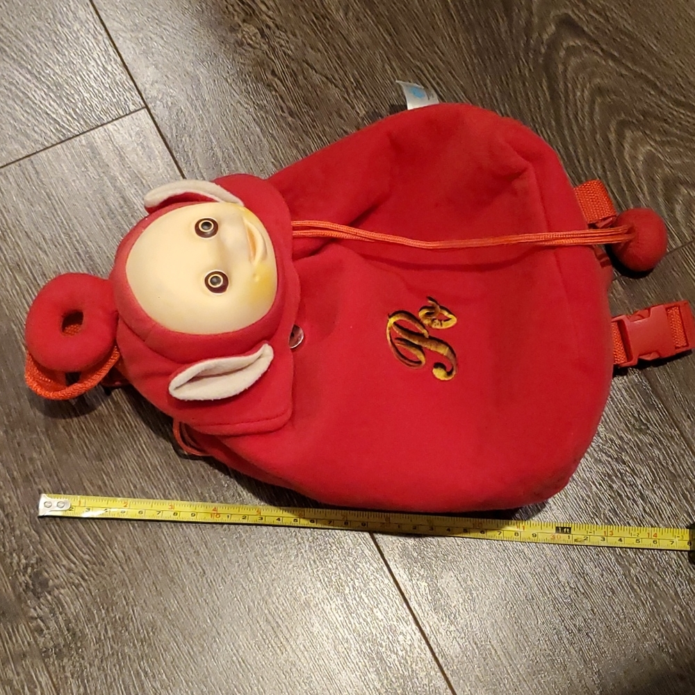 🔴 RARE 🔴 VINTAGE RETRO Teletubbies Po Adjustable Backpack 🎒 - Picture 12 of 14